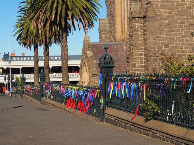 St Patrick's Cathedral "Loud Fence"