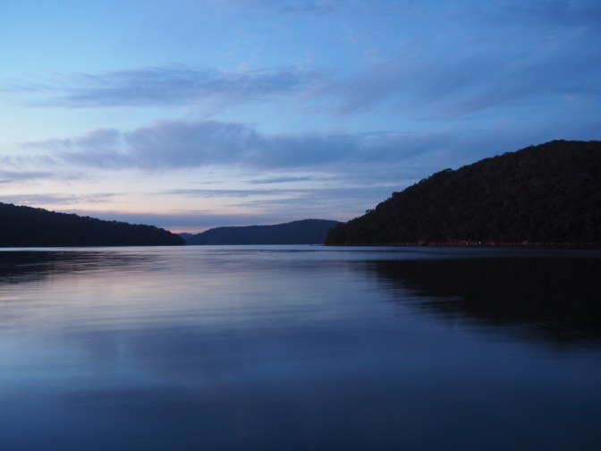 Dusk in American Bay