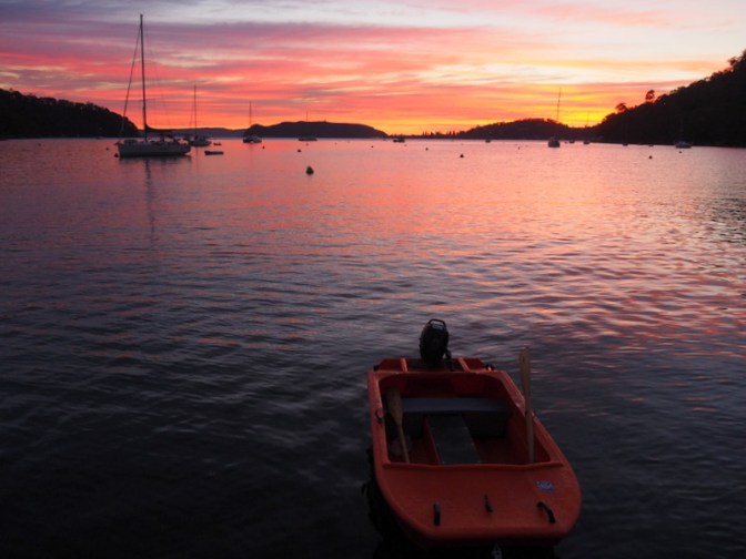 Sunrise over The Basin