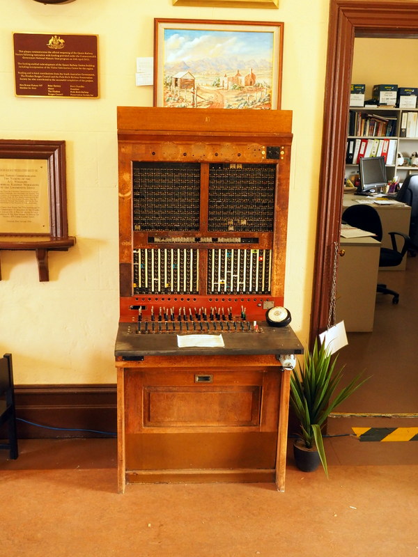 Ancient Telephone Switchboard