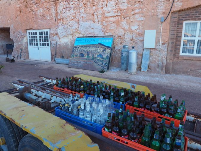 Thirsty work building a church