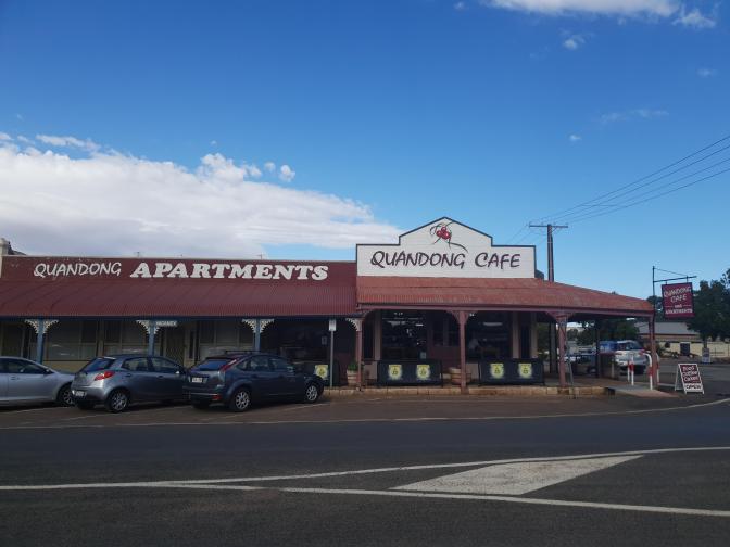 Quandong Cafe in Quorn
