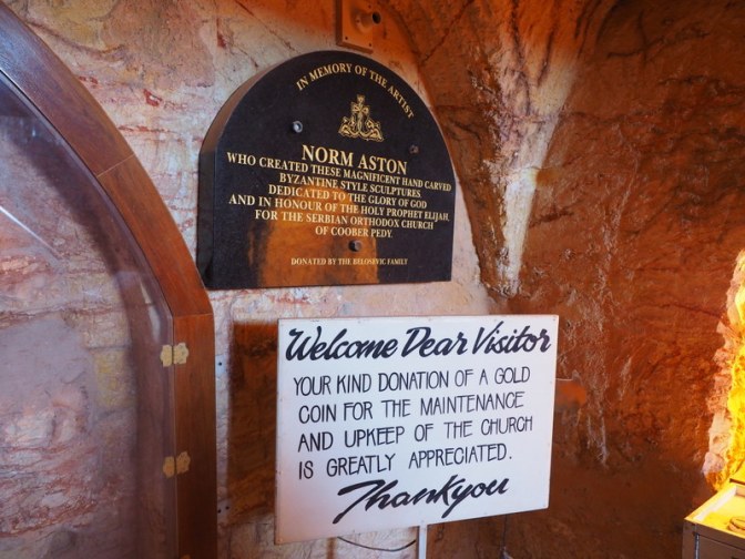 Norm Aston did the carvings