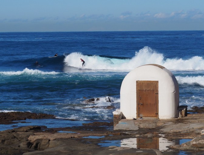 Surfing in Newcastle