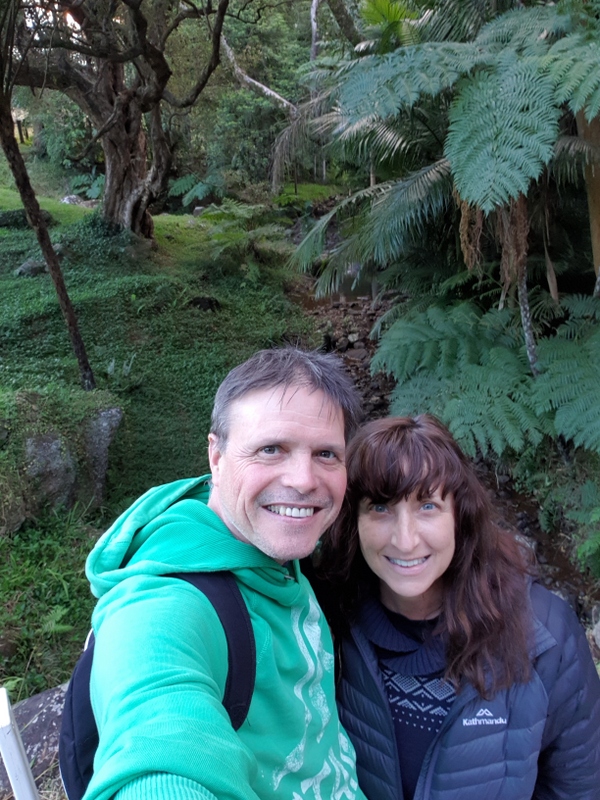 Jim and Jenni at Platypus Creek