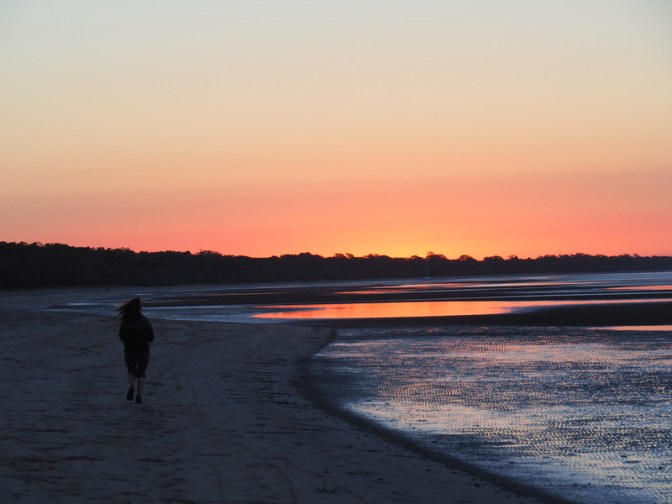 Running home before dark