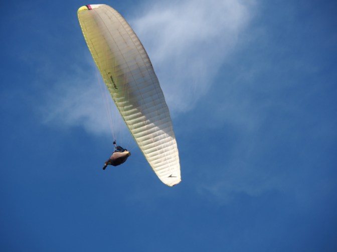 Hang Gliding off Lennox Heads