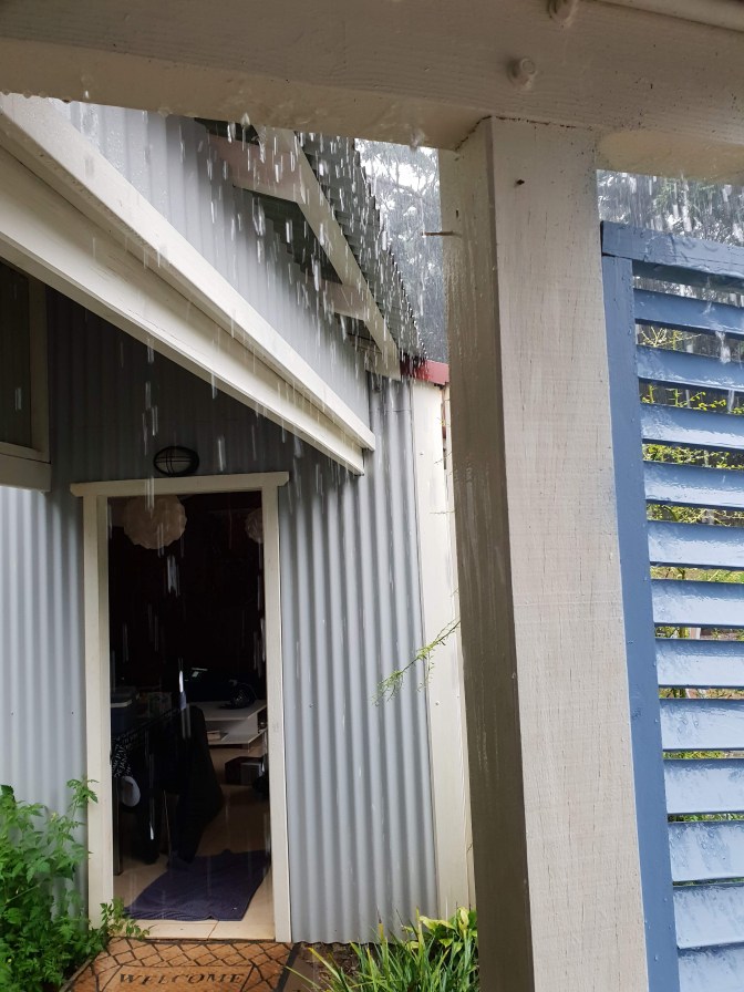 The first rain in Uralba in 5 months