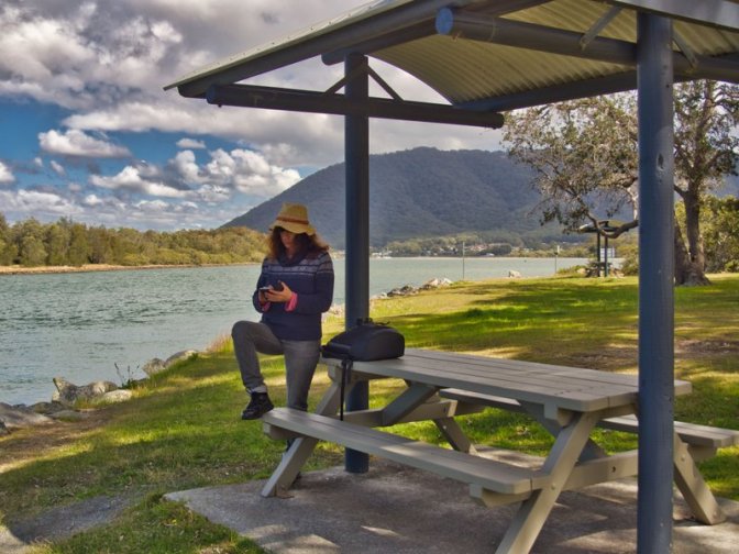 Work Break during the walk