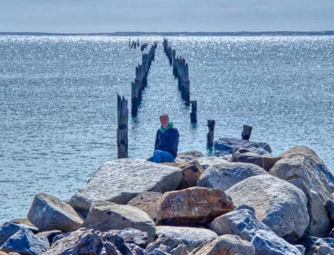 So much more attractive with Jim in the picture