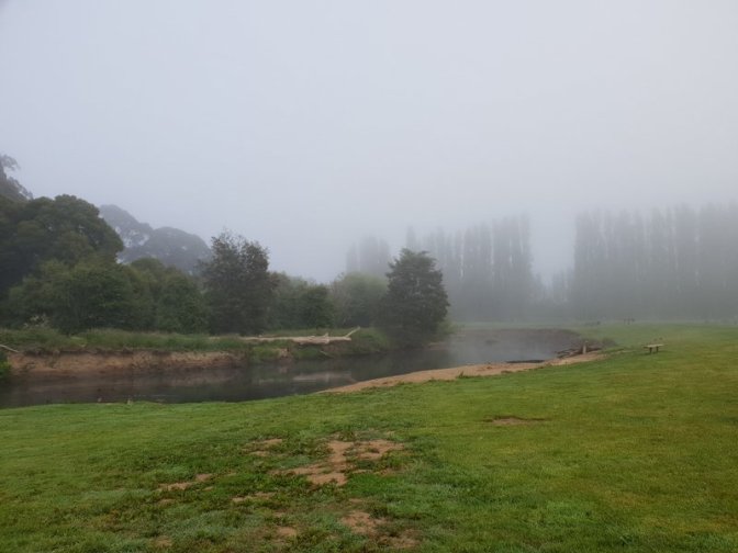 Misty Mornings over the Huon River