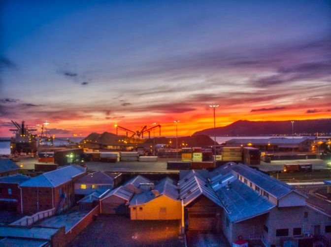 View from the hotel window